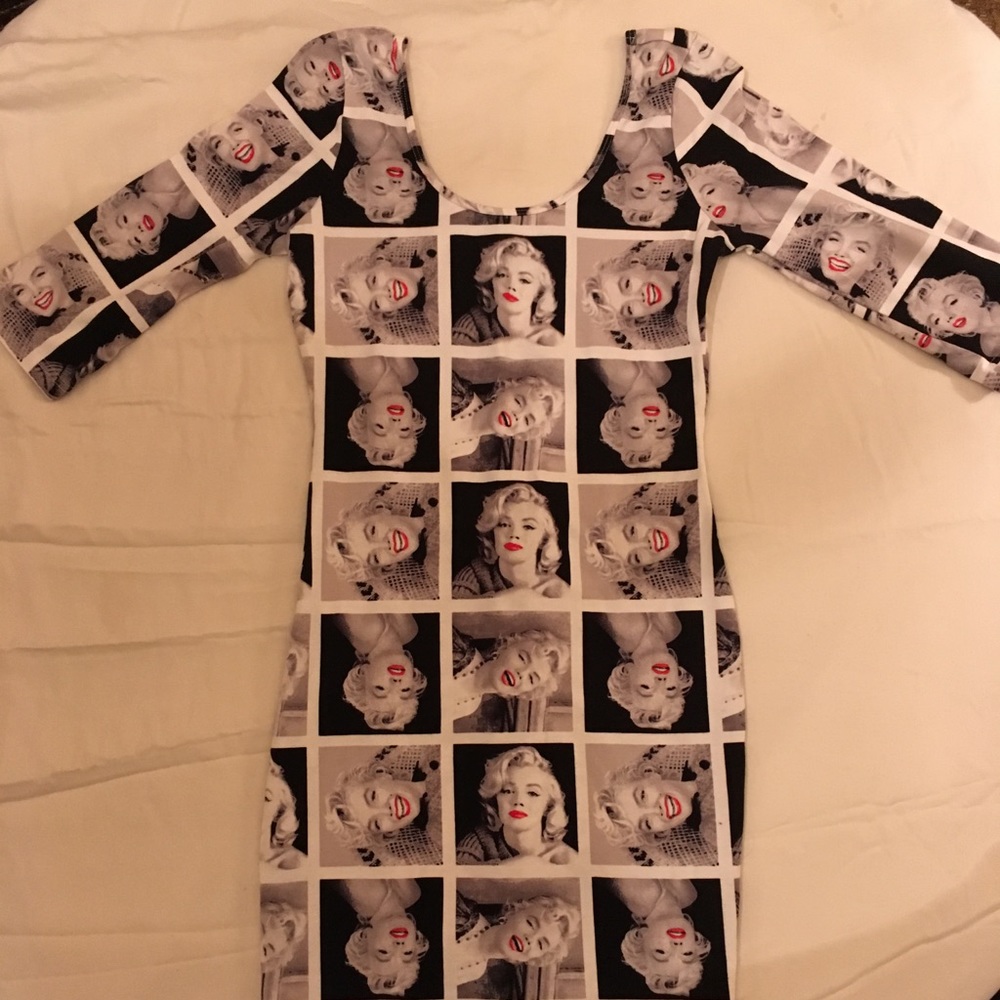 Marilyn Monroe Medium Sleeve Dress